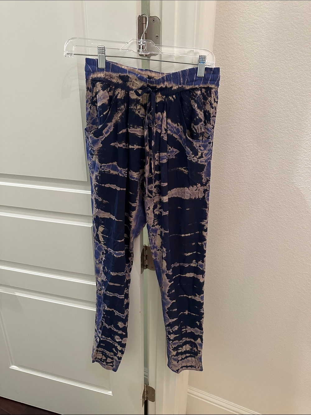 Gypsy 05 Blue Tie-Dye Wide Leg Pants